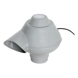 Forzador Extractor De Aire Direccional Hydra 100mm 4 Gris