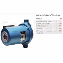 Bomba Rowa 7/1 Normalizada Para Circuitos De Calefaccion