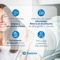 Ablandador De Agua Elektrim Hf 2100 Automático Residencial