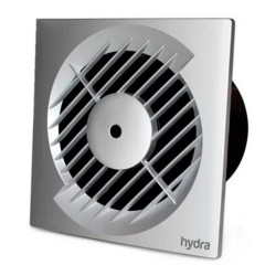 Extractor De Aire Gris Baño Cocina Hydra 100 Mm Potenciado