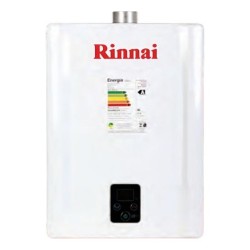 Calefón A Gas Gn Rinnai 21 Litros Rar-e210fehb Blanco 220v