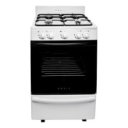 Cocina Orbis 838bc3 Multigas Color Blanco Con Puerta Con Visor