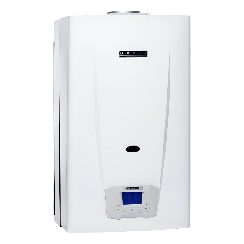 Caldera A Gas Orbis 230cto Para Calefacción Tiro Natural A Gas Natural Color Blanco