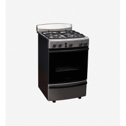 Cocina Orbis 958ac4 Gas Acero Frente Curvo Con Encendido Y L