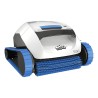 Dolphin S50 Robot Limpiafondo Para Piletas Azul Y Blanco Cepillado Activo