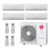 Aire Acondicionado Multisplit LG Inverter 4 X 2250 Frio Calo