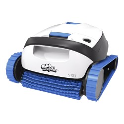 Robot Limpiafondo Automático Dolphin S100 Blanco/azul