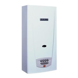 Calefon Orbis Balanceado 14 Litro 315pdo Sin Llama Piloto Blanco Gn