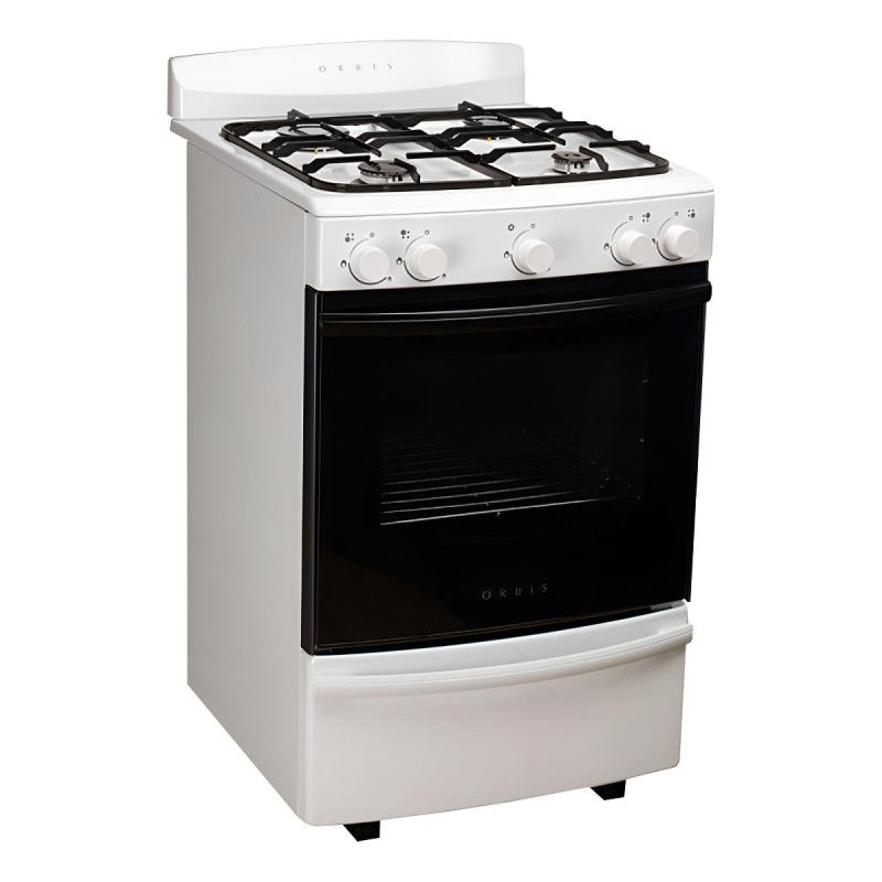 Cocina Multigas Orbis 938bc4m De 4 Hornallas Blanca Cts Color Blanco