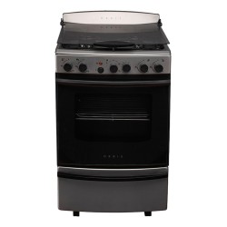 Cocina Orbis 978ac4 Gas Acero Encendido Termostato Y Tapa Plateado