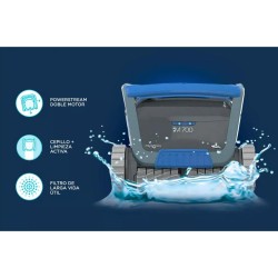 Robot Dolphin M700 Barrefondo Linea De Flotacion Pared Wifi