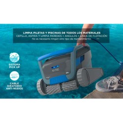 Robot Dolphin M700 Barrefondo Linea De Flotacion Pared Wifi