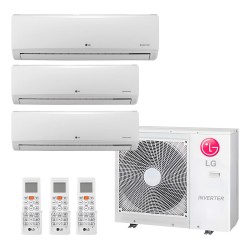 Aire Multisplit LG Multi-s Inverter 2 X 2250 1 X 4500 F/c