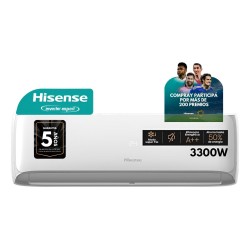 Aire Acondicionado Hisense Inverter As18ur4sxscd00px4e 5500w Color Blanco