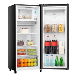 Heladera Hisense Single Door 177 L Dispenser De Agua Negro