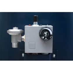 Termotanque Multigas Eskabe Acquapiu Hybrid 4 H1100 1100l Ct Color Azul Acero