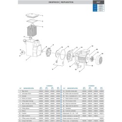 Cuerpo Para Bomba Autocebante Vulcano Solo S/c In