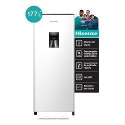 Heladera Single Door Hisense Blanca 179 L