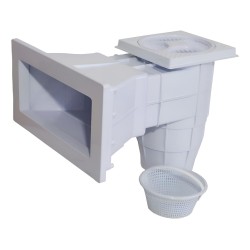 Skimmer Vulcano Para Piscina De Hormigon Boca 38 Cm - 119003