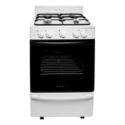 Cocina Orbis838bc3 Multigas Color Blanco Con Puerta Con Visor