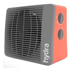 Caloventor Hydra Caloventores Mini 2000w Rojo Mayor Potencia Gris/rojo