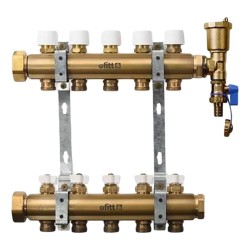 Colector Termostatizable 5 Circuitos Calefaccion Peisa Fv