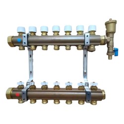 Colector Termostatizable 7 Circuitos Calefaccion Peisa Fv